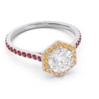 Halo Pave Zukti Ring