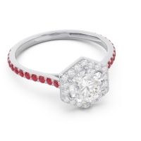 Halo Pave Zukti Ring