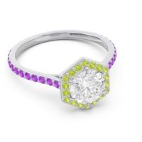 Halo Pave Zukti Ring