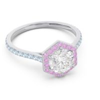 Halo Pave Zukti Ring