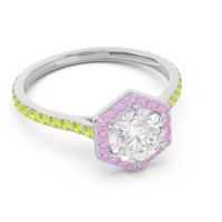 Halo Pave Zukti Ring