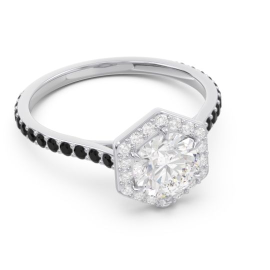 Halo Pave Zukti Ring