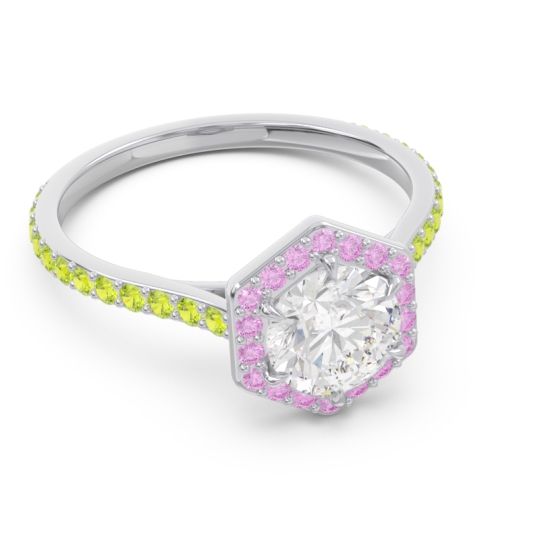 Halo Pave Zukti Ring