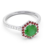 Halo Pave Zukti Ring