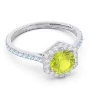 Halo Pave Zukti Ring