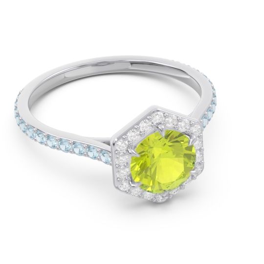 Halo Pave Zukti Ring