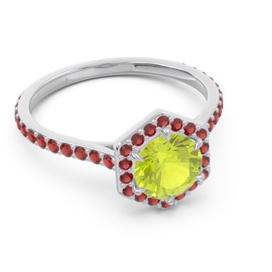 Halo Pave Zukti Ring