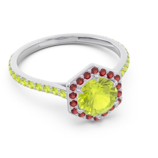 Halo Pave Zukti Ring