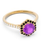 Halo Pave Zukti Ring