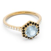 Halo Pave Zukti Ring