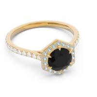 Halo Pave Zukti Ring