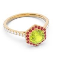 Halo Pave Zukti Ring