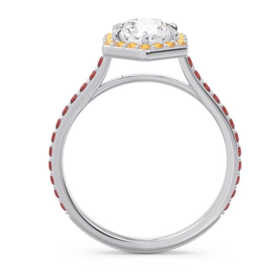 Halo Pave Zukti Ring