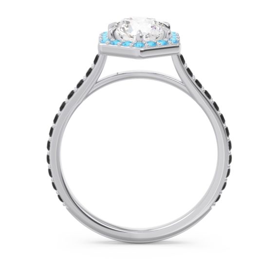 Halo Pave Zukti Ring