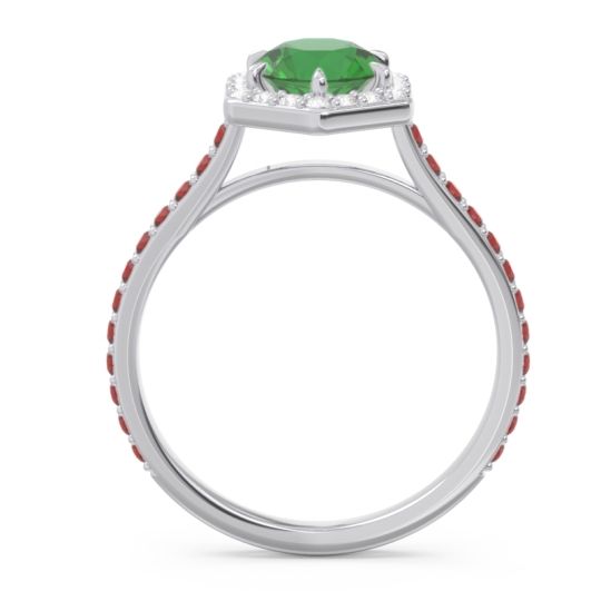 Halo Pave Zukti Ring