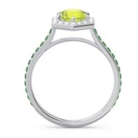 Halo Pave Zukti Ring