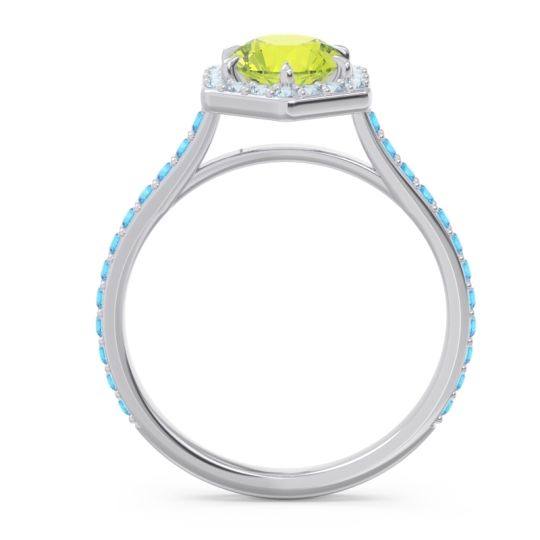 Halo Pave Zukti Ring