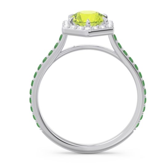 Halo Pave Zukti Ring