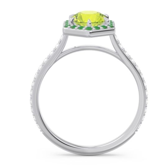 Halo Pave Zukti Ring