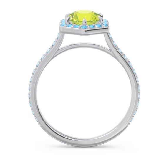 Halo Pave Zukti Ring