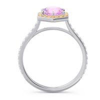 Halo Pave Zukti Ring