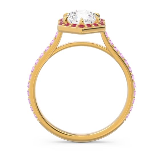 Halo Pave Zukti Ring