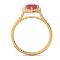 Halo Pave Zukti Ring