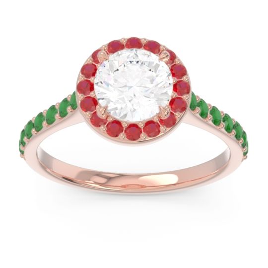 Halo Pave Kirtana Ring