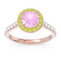 Halo Pave Kirtana Ring