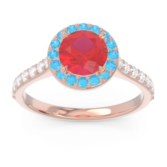 Halo Pave Kirtana Ring