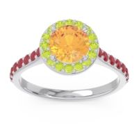 Halo Pave Kirtana Ring