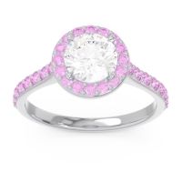 Halo Pave Kirtana Ring