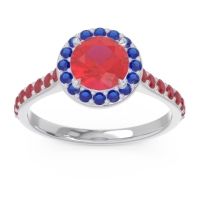 Halo Pave Kirtana Ring