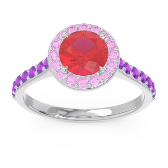 Halo Pave Kirtana Ring