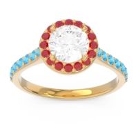 Halo Pave Kirtana Ring