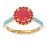 Halo Pave Kirtana Ring