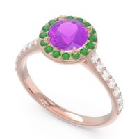 Halo Pave Kirtana Ring