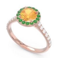 Halo Pave Kirtana Ring