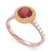 Halo Pave Kirtana Ring