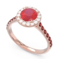 Halo Pave Kirtana Ring