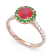 Halo Pave Kirtana Ring