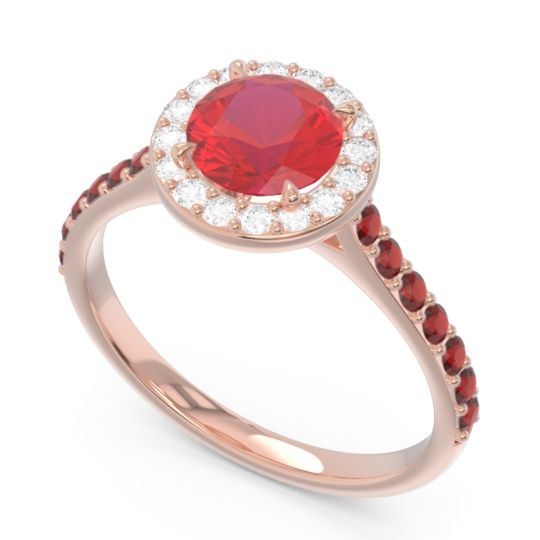Halo Pave Kirtana Ring