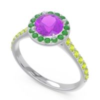 Halo Pave Kirtana Ring