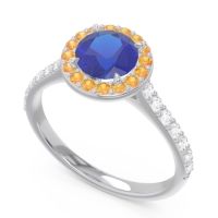 Halo Pave Kirtana Ring