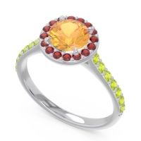 Halo Pave Kirtana Ring