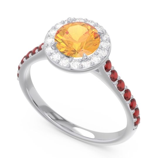 Halo Pave Kirtana Ring