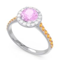 Halo Pave Kirtana Ring