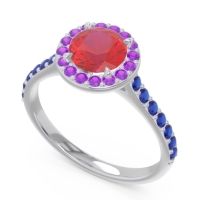 Halo Pave Kirtana Ring