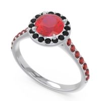 Halo Pave Kirtana Ring
