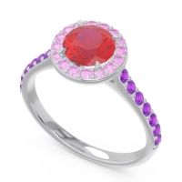 Halo Pave Kirtana Ring
